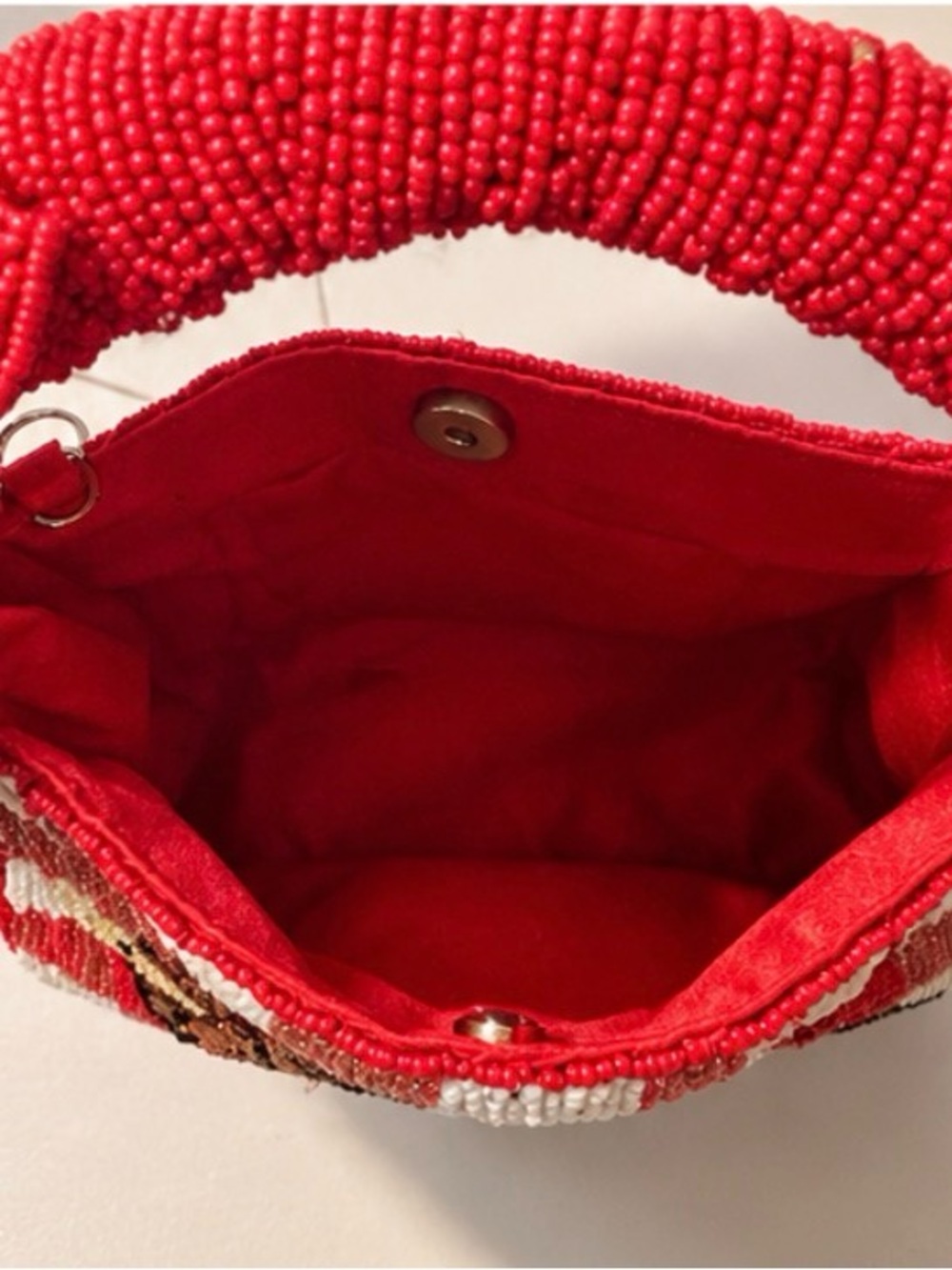 SOL and MER Handcrafted Beaded Picnic Shoulder Bag - Picture 3 of 3